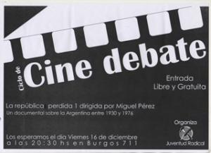 Ciclo de Cine Debate en Burgos 711